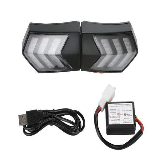 Luz LED Inalámbrica para Casco de Moto con Señales de Freno y Giro Sincronizadas - Image 5