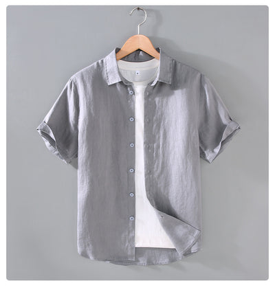Camisa Casual de Manga Corta para Hombre - Image 22