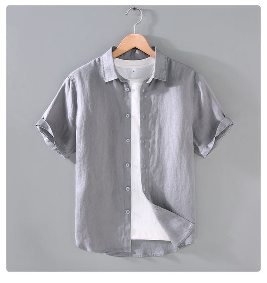 Camisa Casual de Manga Corta para Hombre - Image 22