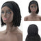Turbante Trenzado con Apertura Central para Cabello Corto