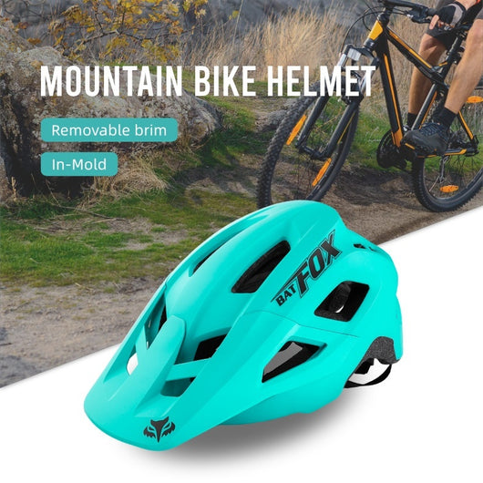 Casco de Montaña con Visera Removible Ultra Ligero y Transpirable