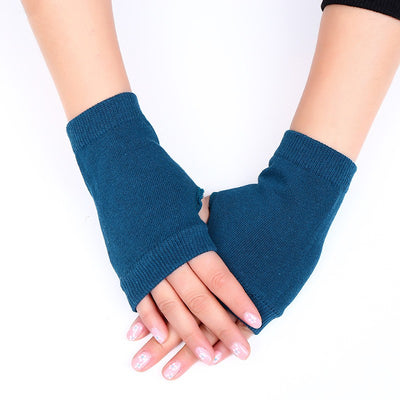 Guantes Cálidos Acolchados de Terciopelo con Diseño de Concha - Image 9