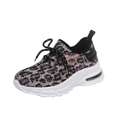 Zapatillas Plataforma Estampado Leopardo para Mujer - Sneakers Casuales Cómodos - Image 2