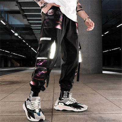 Pantalones Cortos Overol Hombre Estilo Coreano Primavera Verano - Image 4