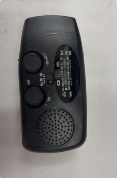 Radio Linterna Multifunción con Carga Solar y Manivela USB - Image 11