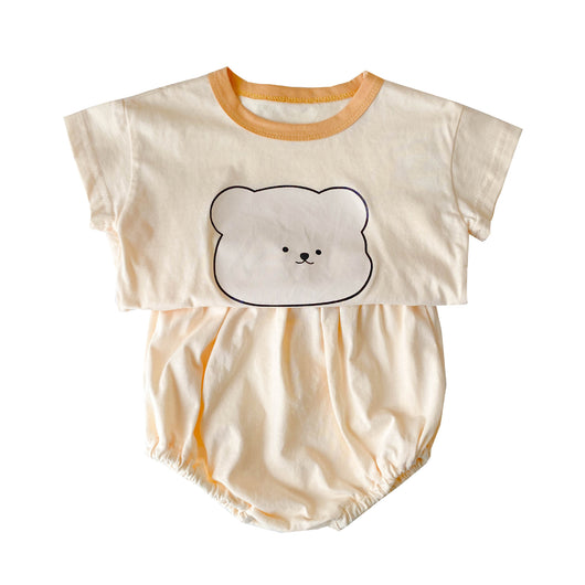 Conjunto de Verano para Niño Estilo Coreano - Playera y Shorts - Image 6