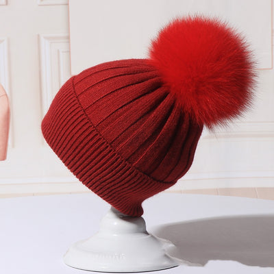 Gorro de Lana Coreano para Mujer - Otoño Invierno - Image 7