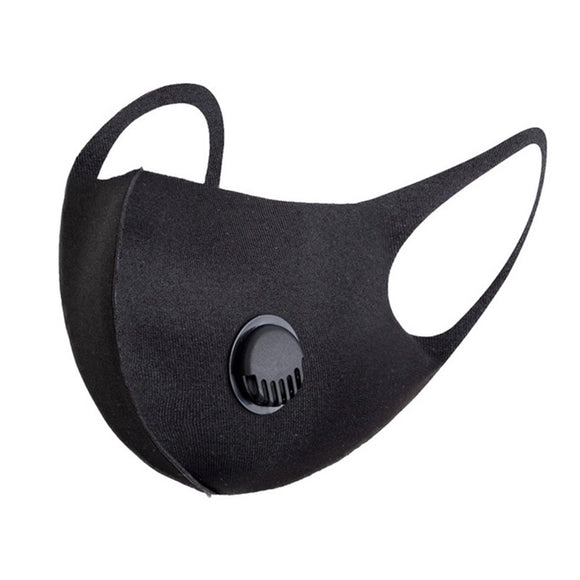 Mascarilla de Algodón con Válvula Respiratoria