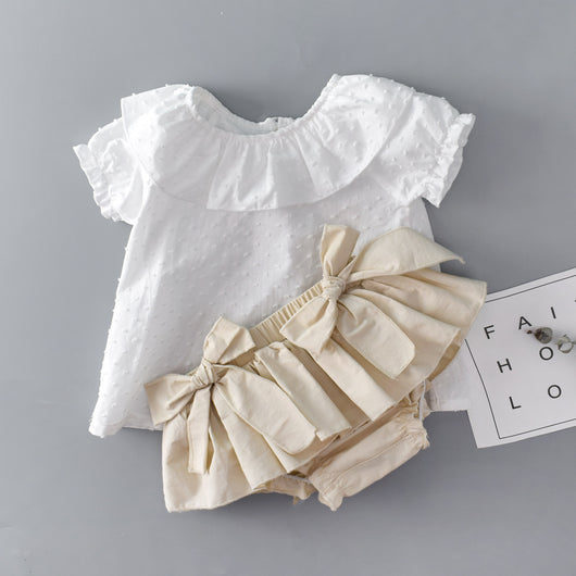 Conjunto de Dos Piezas para Niña con Mangas Abullonadas - Image 12