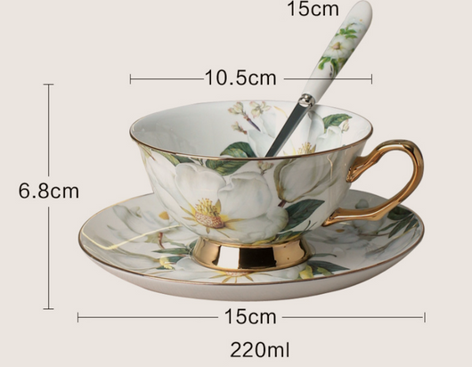 Juego de Tazas de Cerámica Europeas para Café - Image 27