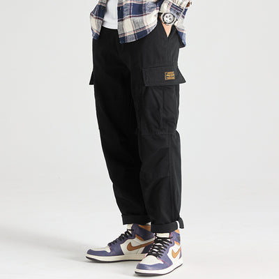 Overol Holgado Casual para Hombre con Bolsillos Amplios - Image 8
