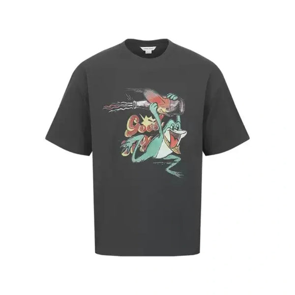 Camiseta Casual Estampada de Algodón para Hombre - Image 4