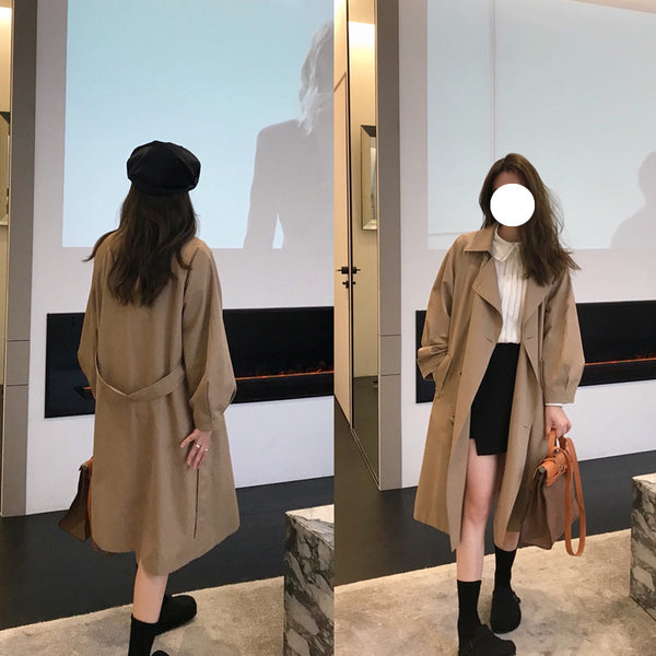 Chaqueta Cortaviento Khaki con Mangas Linterna para Mujer - Image 4