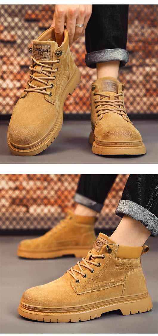 Zapatos Retro Clásicos para Hombre - Estilo Británico Versátil - Image 18