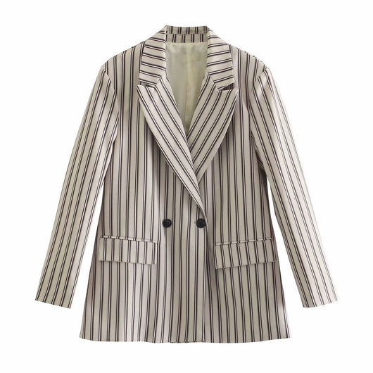 Blazer Casual Doble Botonadura Ligero para Commuter - Image 10