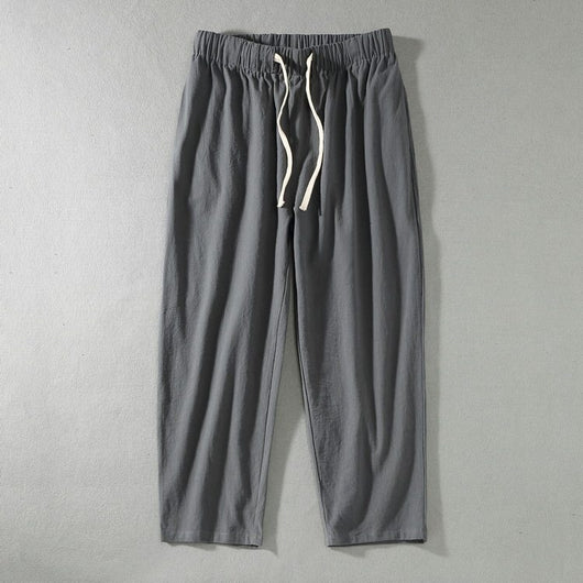 Pantalones Casuales Slim Fit Talla Grande - Corte Recto Moderno - Image 9