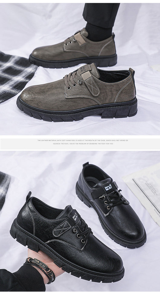Botas de Cuero Elevadas Estilo Ejecutivo - Zapatos Casuales Profesionales para Hombre - Image 17