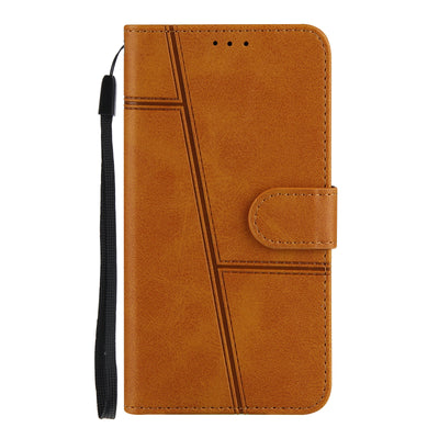 Funda para Celular con Patrón de Piel y Soporte de Tarjetas - Image 4
