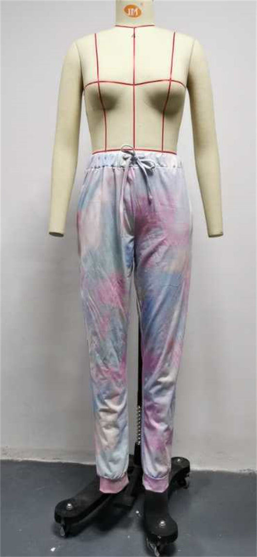 Pantalones Joggers de Trabajo Slim Fit con Estampado Degradado para Mujer - Image 10