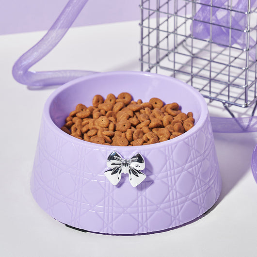 Comederos para Mascotas con Diseño de Moño - Platos Elegantes para Perros y Gatos - Image 9