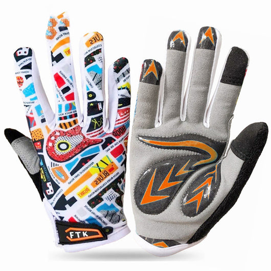 Guantes de Ciclismo para Niños - Dedo Largo, Antideslizantes para Bicicleta, Monociclo y Escalada - Image 12