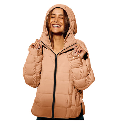 Chaqueta Deportiva Suelta con Capucha para Mujer - Image 10