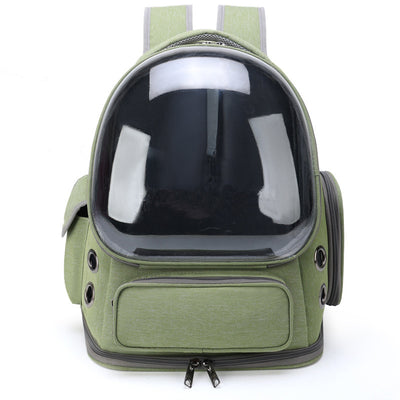 Mochila Transportadora Transparente para Gatos y Perros - Cápsula Espacial - Image 7