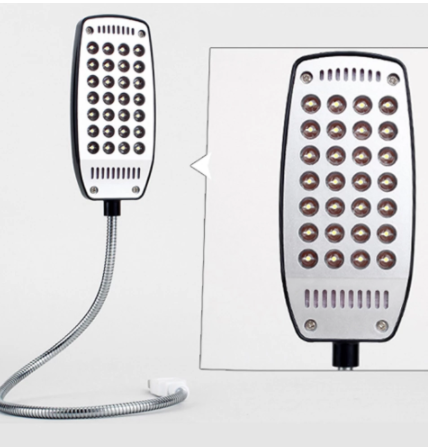 Lámpara LED USB para Escritorio con 28 Luces de Lectura - Image 6
