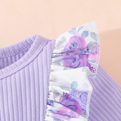 Vestido de Bebé Triangular Estampado Floral - Image 14