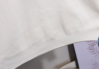 Conjunto de Dos Piezas: Suéter Tejido Holgado con Bordado de Lentejuelas - Image 13