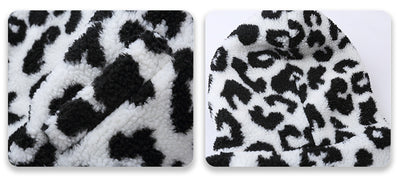 Abrigo de Algodón Estampado Leopardo Tide para Hombre - Image 11