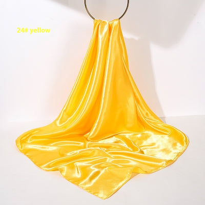 Pañuelo de Seda Artificial 90cm Satinado Brillante - Elegancia Pura - Image 27