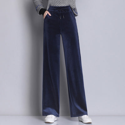Pantalones Deportivos Holgados Plus Size con Forro Térmico - Image 3