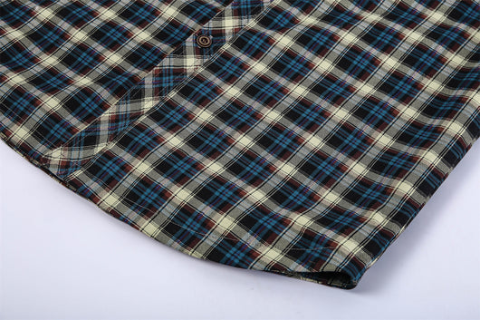 Camisa de Cuadros Gruesa y Cálida - Manga Larga Suelta y Cómoda - Image 20
