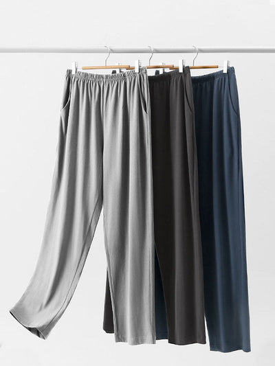 Pantalones de Dormir Holgados de Algodón Langsha para Hombre - Image 6