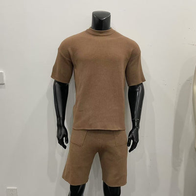 Conjunto Casual Hombre Bermuda y Playera Cuello Redondo Manga Corta - Image 16