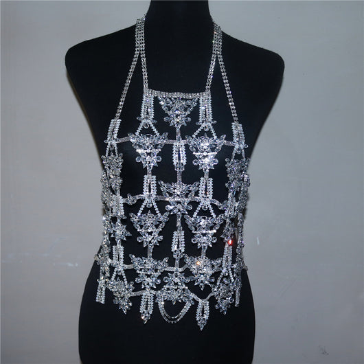 Cadena de Pecho Luxury Circón Completo - Body Chain Elegante - Image 7