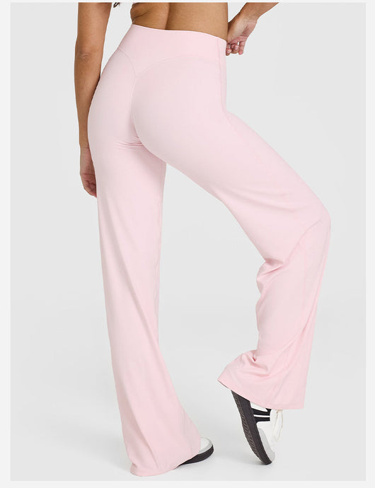 Pantalones Yoga Rectos Moldeadores Cadera Melocotón - Image 16