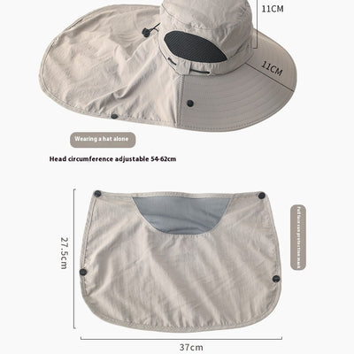Gorro de Pesca con Protección UV - Sombrero Tipo Cubo para Actividades Outdoor - Image 14