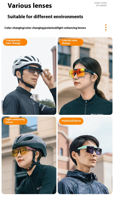 Gafas de Ciclismo con Lentes Fotocromáticas de Color Cambiante - Image 33
