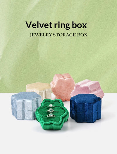 Caja de Joyero Premium con Bandeja de Terciopelo para Anillos - Image 18