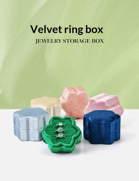 Caja de Joyero Premium con Bandeja de Terciopelo para Anillos - Image 18