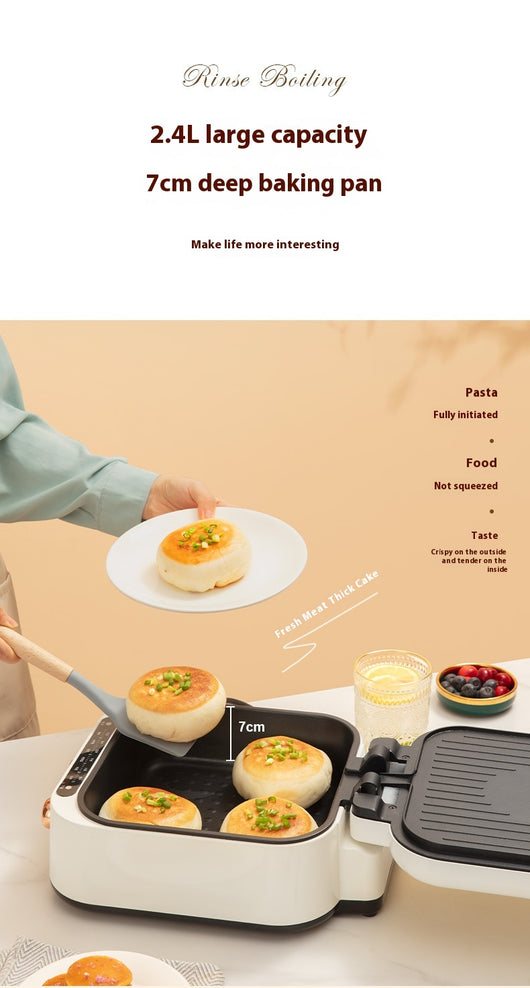 Máquina Multifuncional para Pancakes con Calentamiento Doble Cara - Image 24