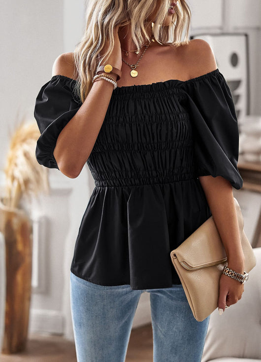Blusa Cuello Cuadrado Efecto Reductor de Cintura - Image 24