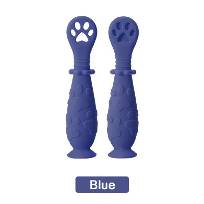 Cuchara de Silicona para Bebé - Entrenamiento de Alimentación Complementaria - Image 9