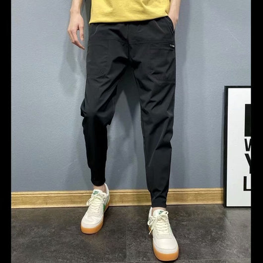 Pantalones Jogger Slim Fit con Cordón - Comodidad y Estilo Casual - Image 9
