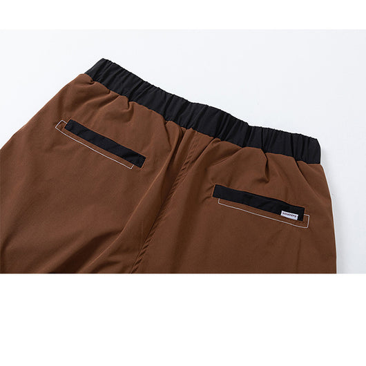 Pantalones de Buzo Retro con Contraste de Colores para Hombre - Image 6