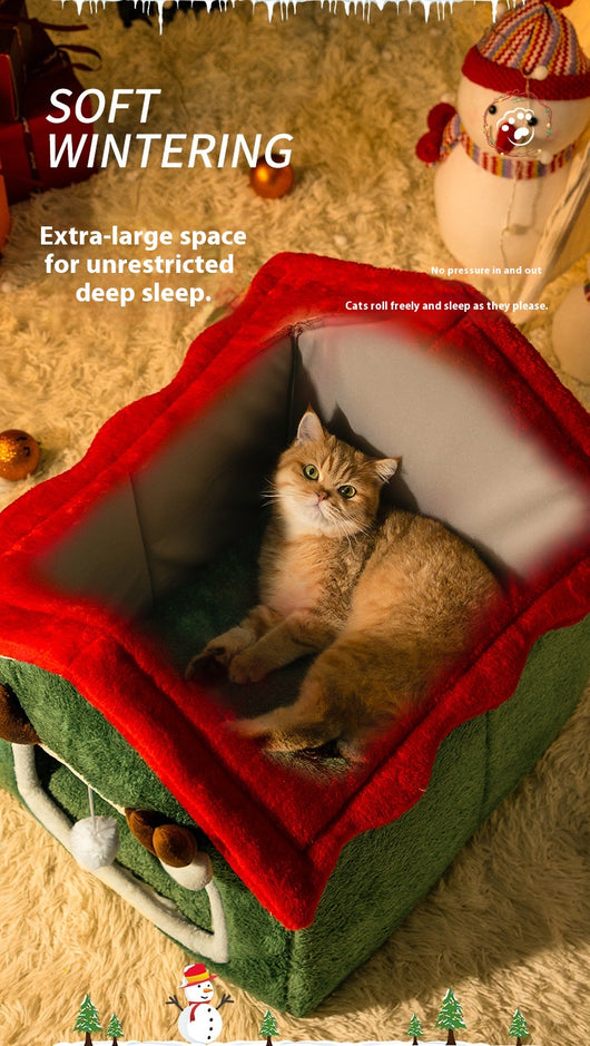 Cama Térmica para Gatos - Nido Desmontable y Lavable para Todas las Estaciones - Image 7