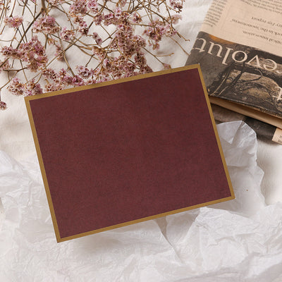 Tarjetas de Negocio Pequeñas con Borde Dorado Quartet - Image 8