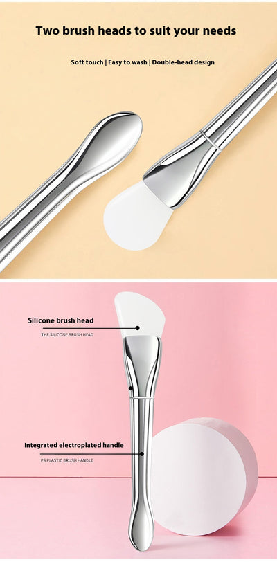 Brochas de Maquillaje Profesionales Varilla Plateada Cabezal Ultrafino - Image 14